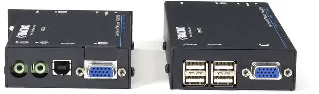 Alt view image 15 of 16 - Black Box ServSwitch Wizard USB KVM Extender With Audio
