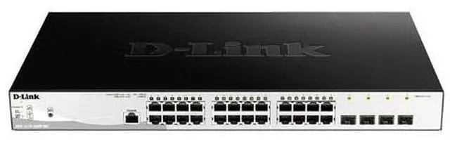 Alt view image 12 of 20 - D-Link 28-Port Layer 2 Smart Managed Gigabit Poe Switch