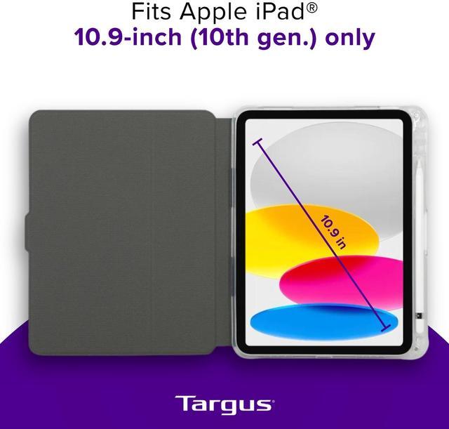 Alt view image 11 of 13 - Targus Pro-Tek THD935GL Carrying Case for 10.9" Apple iPad 10th Gen Clear