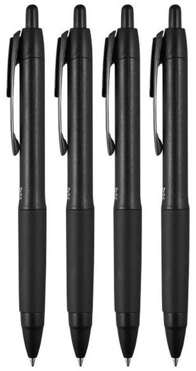 Alt view image 11 of 14 - uni-ball uniball 207 Plus+ Retractable Gel Pens Medium Point 0.7mm Black Ink 4/Pack (70460)