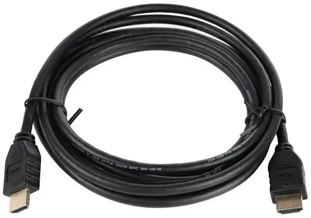 Alt view image 10 of 10 - Monoprice Premium High Speed HDMI Cable - 6 Feet - Black | 4K@60Hz, HDR, 18Gbps, YCbCr 4:4:4, OD 0.22in, 30AWG, CL2 - Commercial Series