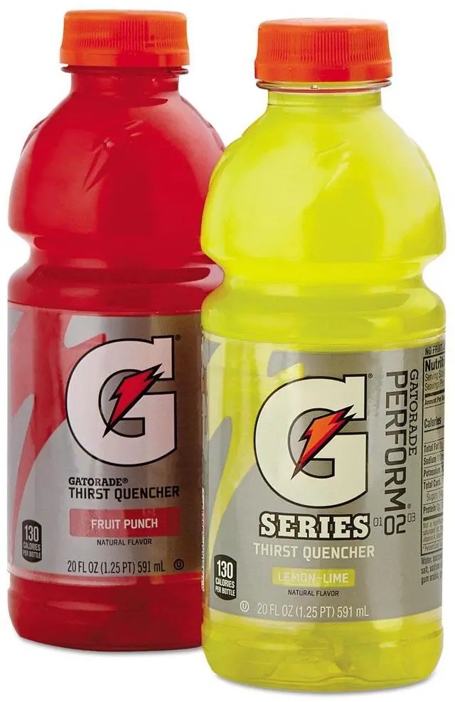 Alt view image 7 of 10 - Sports Drink, Fruit Punch, 20Oz Plastic Bottles, 24/Carton