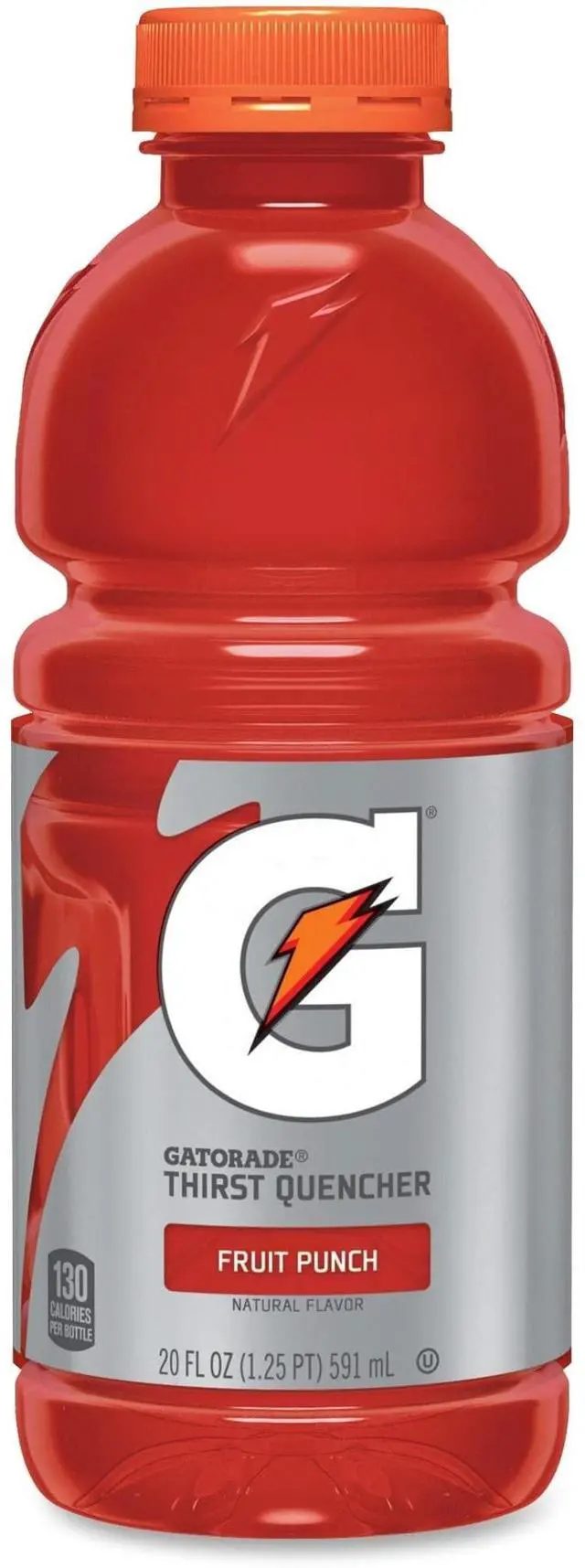 Alt view image 10 of 10 - Sports Drink, Fruit Punch, 20Oz Plastic Bottles, 24/Carton