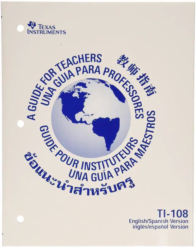 Alt view image 12 of 13 - Texas Instruments TI-108 Teacher Kit TI-108TK 8-Digit Desktop Calculator Blue TI108TK
