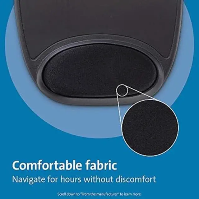 Alt view image 14 of 17 - Kensington Comfort Gel Mouse Pad - Black