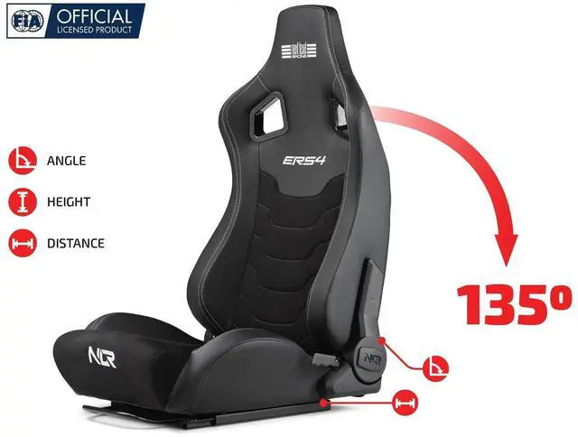 Alt view image 12 of 20 - Next Level Racing NLR-E053 Ers4 Elite Reclining Seat