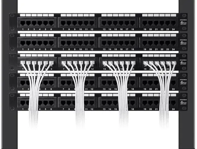 Alt view image 15 of 15 - Monoprice Cat6 Ethernet Patch Cable - 2 feet - Black | Snagless RJ45 Stranded 550MHz UTP CMR Riser Rated Pure Bare Copper Wire 28AWG - SlimRun Series