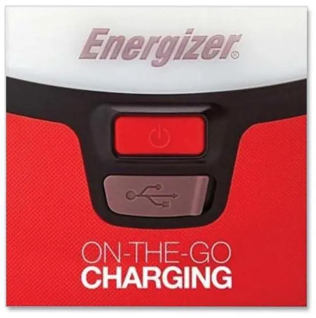 Alt view image 4 of 4 - Vision LED USB Lantern 4 D Batteries Sold Separately Red/White ENALU451E