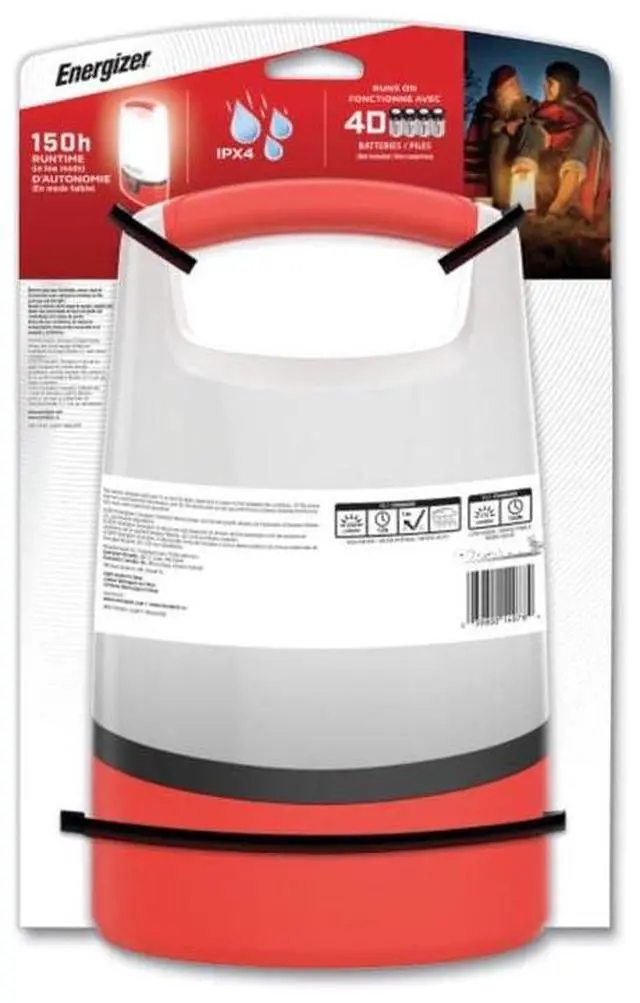 Alt view image 3 of 4 - Vision LED USB Lantern 4 D Batteries Sold Separately Red/White ENALU451E