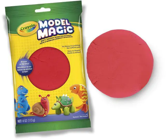 Alt view image 13 of 17 - Crayola Model Magic 4oz-Red