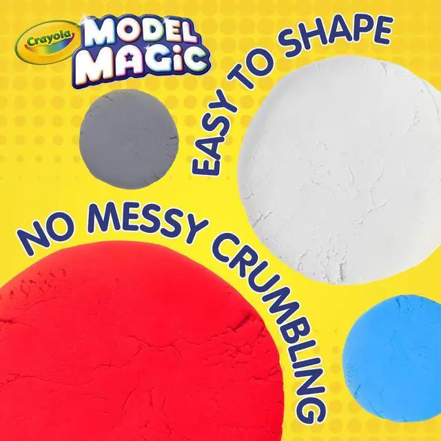 Alt view image 16 of 17 - Crayola Model Magic 4oz-Red