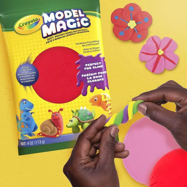 Alt view image 14 of 17 - Crayola Model Magic 4oz-Red