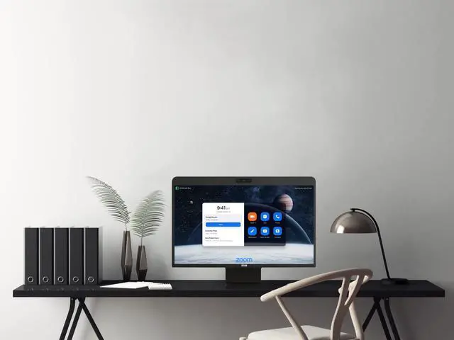 Alt view image 10 of 10 - DTEN DBA0027EA-S1 27" Capacitive ME Pro Touchscreen Monitor Built-in Speakers