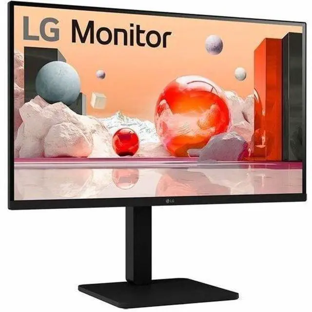 Alt view image 8 of 8 - LG 27'' IPS FHD 100Hz Monitor with Built-in Speakers, 27BA560-B
