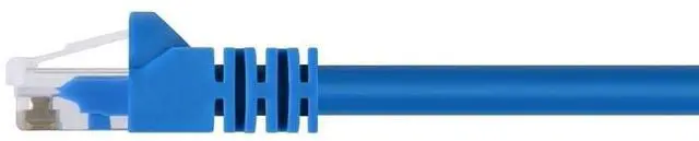 Alt view image 16 of 20 - Monoprice Cat6 Ethernet Patch Cable - Network Internet Cord - RJ45, Stranded, 550Mhz, UTP, Pure Bare Copper Wire, 24AWG, 3ft, Blue