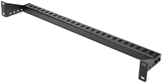 Alt view image 2 of 7 - StarTech 1U Rack Mountable Cable Lacing Bar w/Adj Depth 12S-CABLE-LACING-BAR