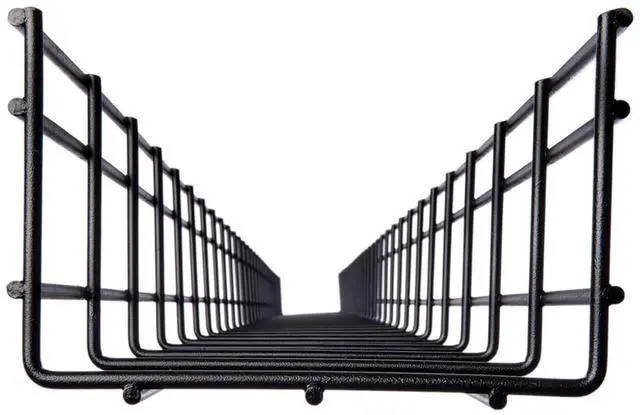 Alt view image 15 of 16 - Tripp Lite Wire Mesh Cable Tray 150x100x1500mm 2-Pack SRWB6410X2STR