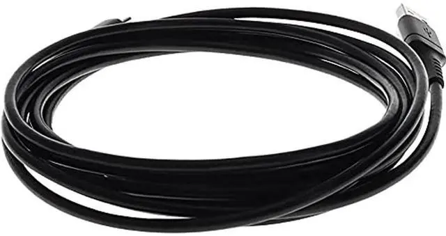 Alt view image 8 of 9 - AddOn 9.8ft USB-C to USB 2.0 A MM Sync and Charge Black Cable USBC2USB3MB
