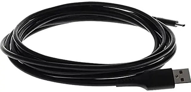 Alt view image 9 of 9 - AddOn 9.8ft USB-C to USB 2.0 A MM Sync and Charge Black Cable USBC2USB3MB