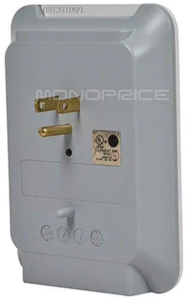 Alt view image 14 of 14 - Monoprice Power & Surge - 6 Outlet Surge Protector Slim Wall Tap - White | UL Rated, 540 Joules With Protected Light Indicator