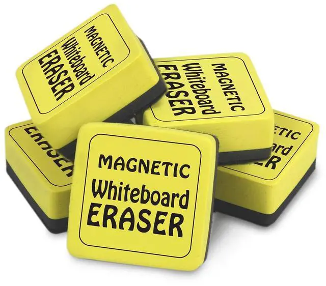 Alt view image 9 of 9 - THE PENCIL GRIP TPG355 MAGNETIC WHITEBOARD ERASERS 12PK