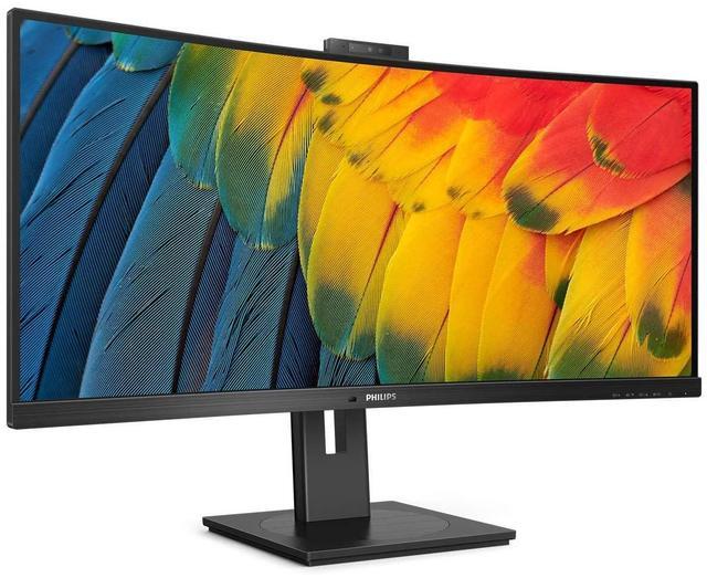 Alt view image 15 of 15 - PHILIPS 34B1U5600CH 34" UWQHD 3440x1440 120Hz 4ms LCD Curved VA Monitor
