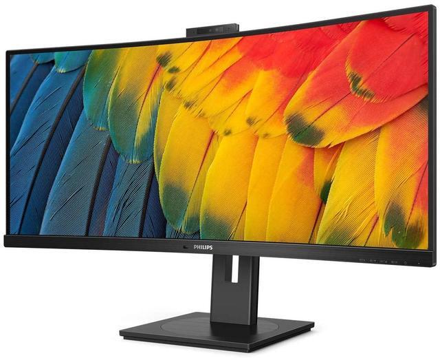 Alt view image 13 of 15 - PHILIPS 34B1U5600CH 34" UWQHD 3440x1440 120Hz 4ms LCD Curved VA Monitor
