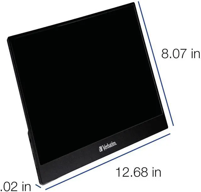 Alt view image 10 of 20 - Verbatim Portable Monitor 14"Full HD 1080p