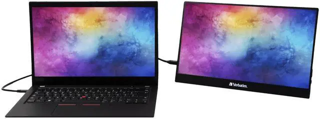 Alt view image 14 of 20 - Verbatim Portable Monitor 14"Full HD 1080p