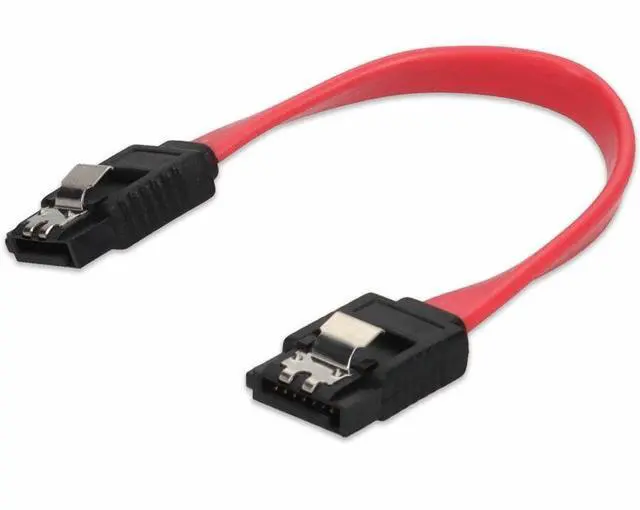 Alt view image 2 of 2 - addon 15cm (6") sata female to female red serial cable (sataff6in)
