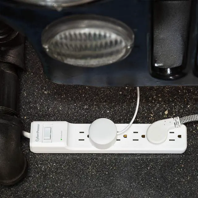 Alt view image 11 of 14 - CyberPower B615 Essential 6 Outlet Surge with 1500 J