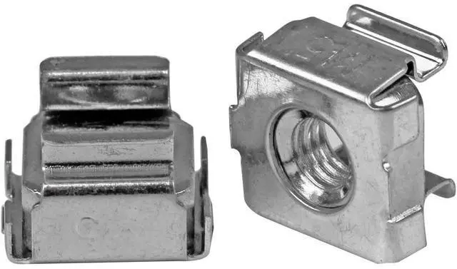 Alt view image 4 of 5 - 100 Pkg M5 Cage Nuts