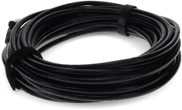 Alt view image 12 of 16 - AddOn Cat6 Straight UTP PVC Copper Patch Cable, 50ft - Black