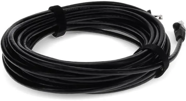 Alt view image 14 of 16 - AddOn Cat6 Straight UTP PVC Copper Patch Cable, 50ft - Black