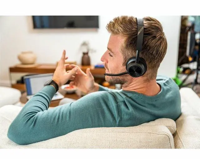 Alt view image 11 of 15 - Poly Voyager 4310-M Headset Microsoft Teams Certified 7E2L7AAABA