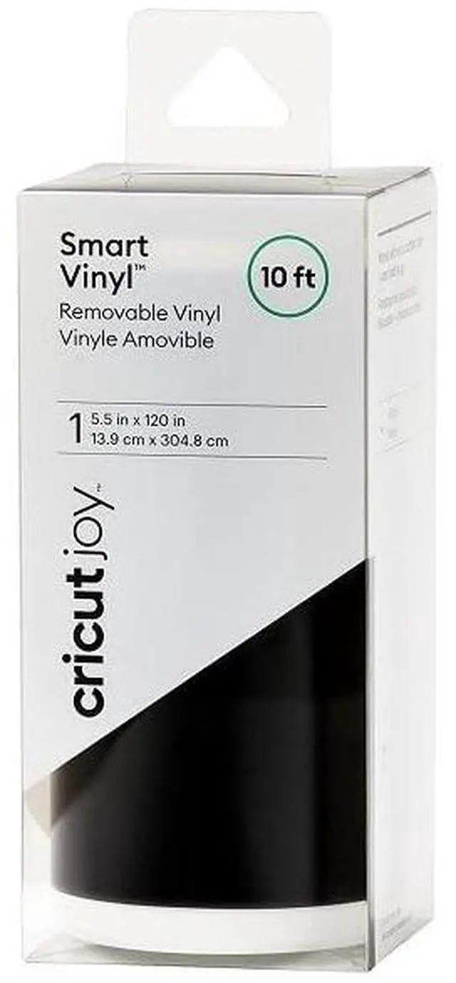 Alt view image 5 of 5 - Cricut Joy Smart Vinyl Removable 120" x 5.5" Black (2008751)