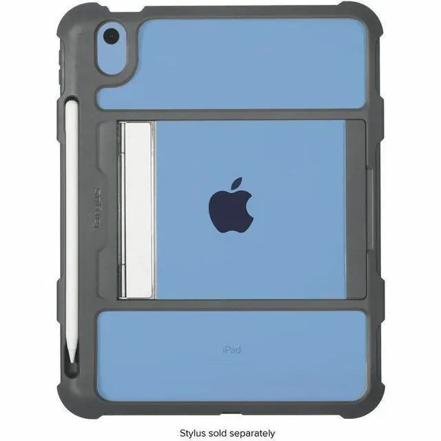 Alt view image 5 of 7 - Targus SafePort THD941GL Rugged Carrying Case (Folio) for 10.9" Apple iPad (10th Generation) iPad, Apple Pencil - Clear
