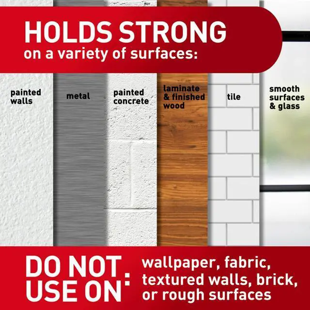 Alt view image 12 of 14 - Command Large Picture Hanging Strips 20/Pack (17206BLK-20NA)