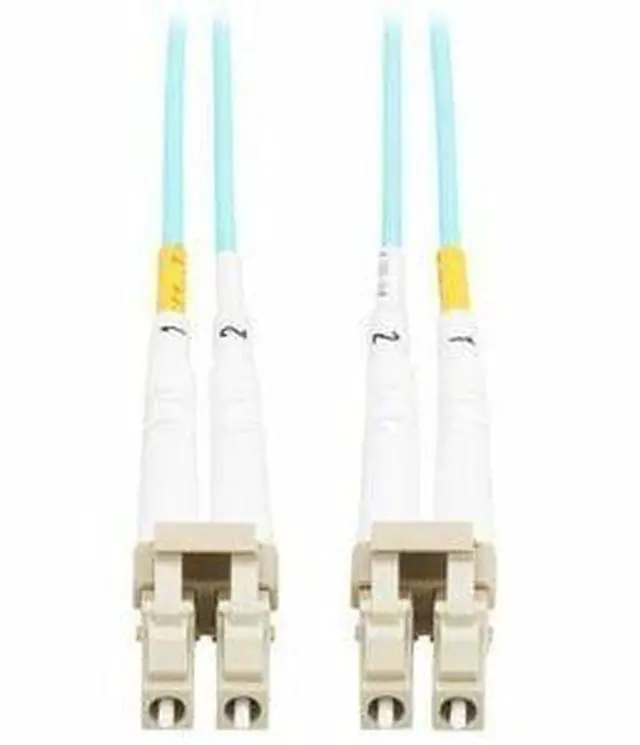 Alt view image 3 of 7 - Tripp Lite 10Gb Duplex Multimode 50/125 OM3 OFNP Fiber Patch Cable (LC/LC)