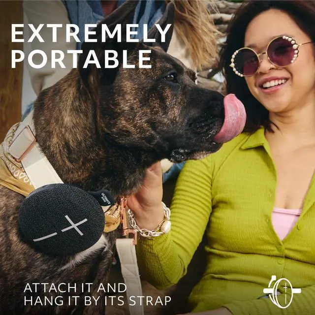 Alt view image 10 of 14 - Ultimate Ears MINIROLL Ultra-Portable Waterproof Bluetooth Speaker - Gentle Black