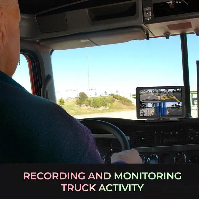 Alt view image 16 of 20 - GekoGear 4 Channel 1080P Dash Cam For Trucks With a 10.1" IPS Screen