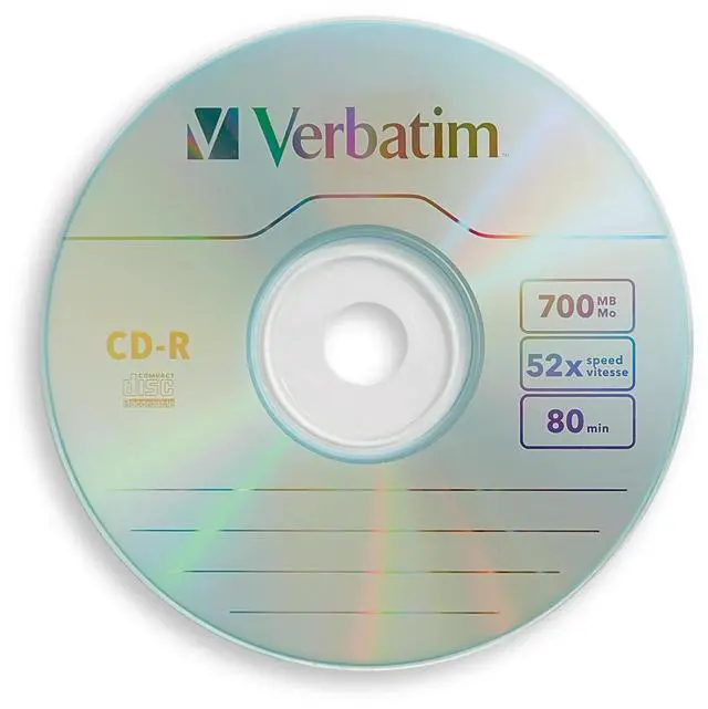 Alt view image 5 of 7 - CD-R Printable Recordable Disc 700 MB/80 min 52x Spindle White 100/Pack 98493
