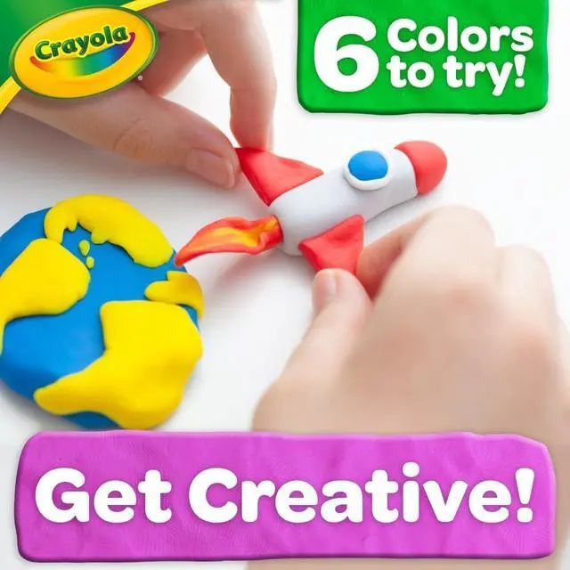 Alt view image 9 of 12 - Crayola. 570015036 Modeling Dough, Orange, 3 lbs