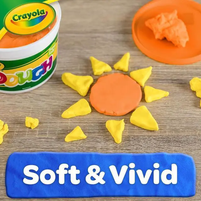 Alt view image 11 of 12 - Crayola. 570015036 Modeling Dough, Orange, 3 lbs