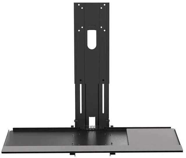 Alt view image 18 of 19 - Monoprice Workstation Wall Mount for Keyboard and Monitor