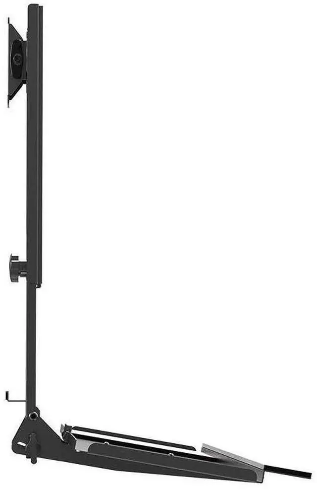 Alt view image 19 of 19 - Monoprice Workstation Wall Mount for Keyboard and Monitor