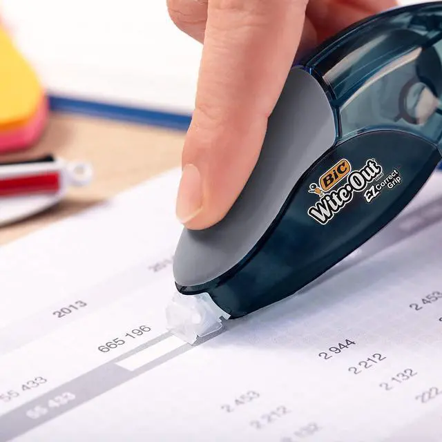 Alt view image 18 of 20 - BIC WOECGP21 Wite-Out EZ Correct Grip Correction Tape