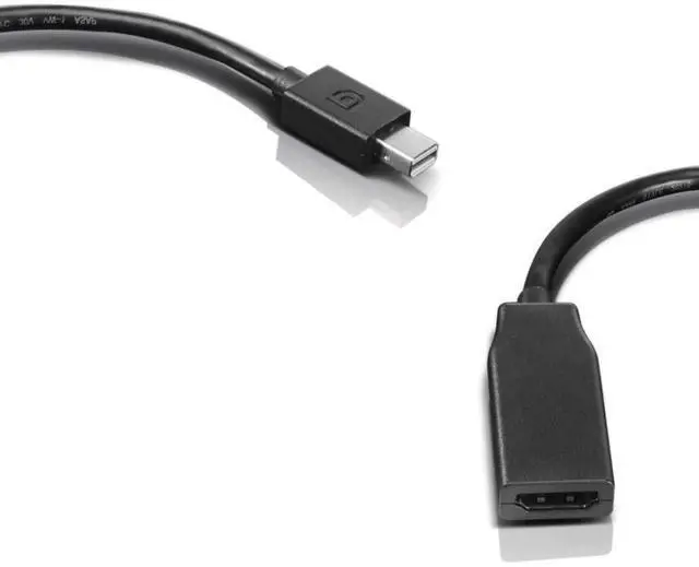 Alt view image 11 of 12 - Lenovo Mini-DisplayPort/HDMI Audio/VIdeo Adapter