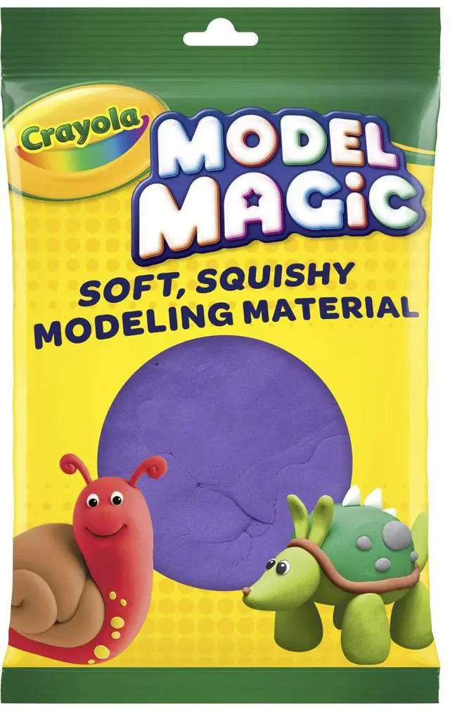 Alt view image 6 of 8 - Model Magic Modeling Compound Purple 8 oz 574440