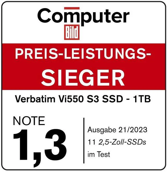 Alt view image 14 of 14 - Verbatim Vi550 2TB 2.5" SATA III Internal Solid State Drive 49354